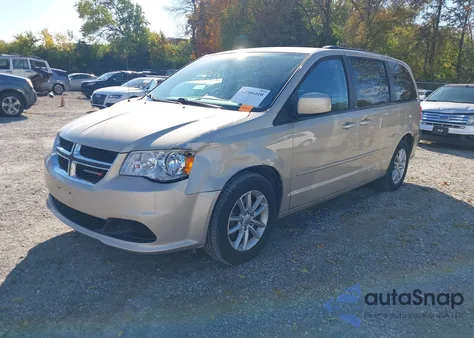 2014 Dodge Grand Caravan Sxt from USA, damaged, VIN 2C4RDGCG6ER320109